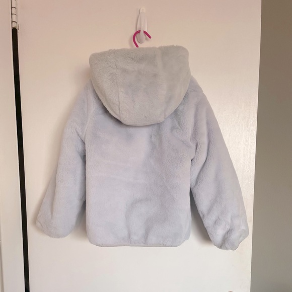 Abercrombie Kids Reversible Zip Toddler Puffer Coat - Size 5/6 - Picture 6 of 14